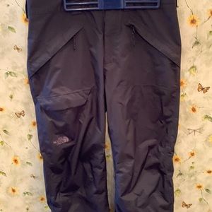 Men’s medium black North Face ski pants